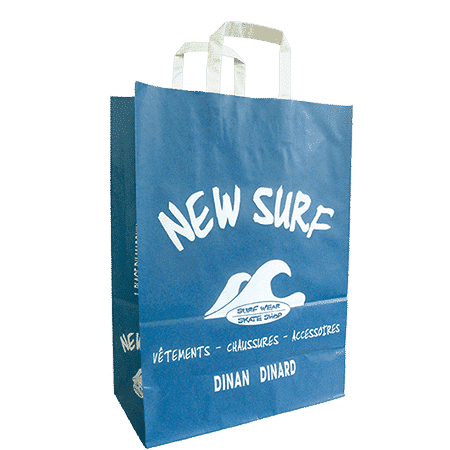 sac papier personnalisé boutique sportswear