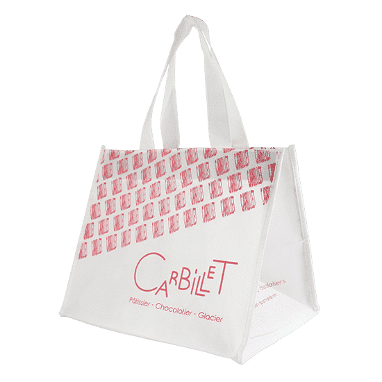 Sac tissu personnalisé pâtissier chocolatier