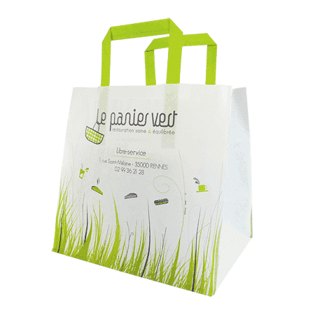 sac papier personnalisé fast-food