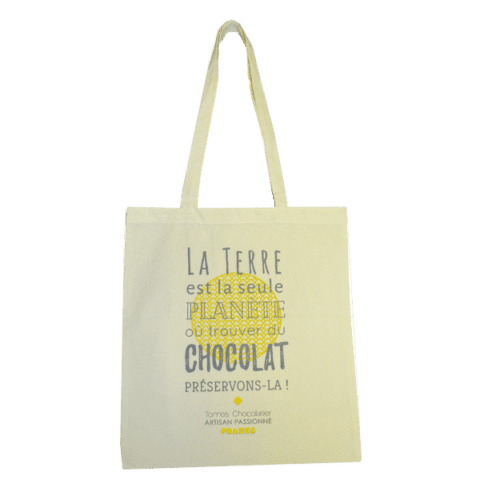 Tote bag publicitaire personnalisé chocolaterie