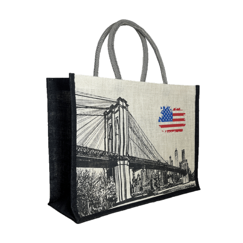 Sac en jute personnalisé