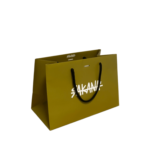 Sac papier luxe fond large